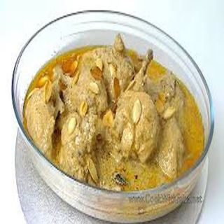 Badami korma di pollo