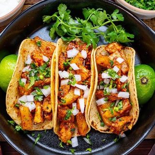 TACOS VEGANOS AL PASTOR
