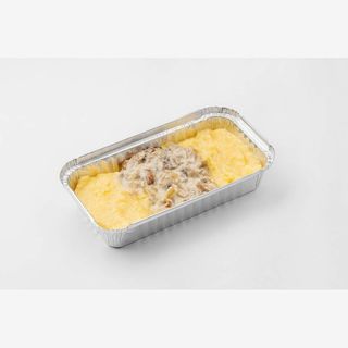 Polenta con funghi di foresta e tartufo