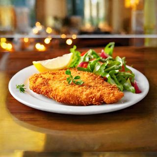 Escalope Dja-Dja Pannée