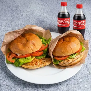 COMBO 1 - 2x Pileći file + 2x Coca-Cola