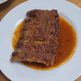 Costillar de cerdo a baja temperatura