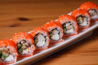 Роллы "Калифорния" с угрем (8 шт.)