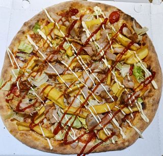 Pizza kebab