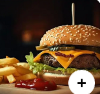 Menu Hambúrguer Duplo