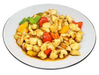 44 Pollo con salsa agrodolce impanato - fritto o non fritto