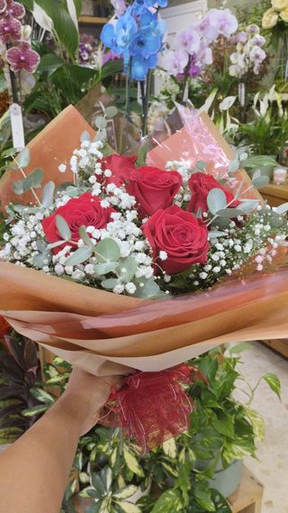 Ramo 5 Rosas Rojas