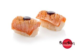 Нигири Сьомга Татаки (2бр)