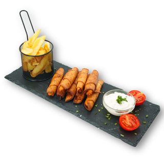 Pileći tahitosi sa pomfritom