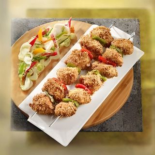 Brochettes Poulet Pané