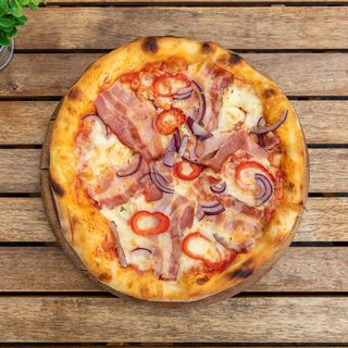 Pizza sa slaninom 24 cm
