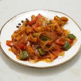 Судак с фунчозой