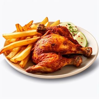 Frango à Bairrada + Sopa 