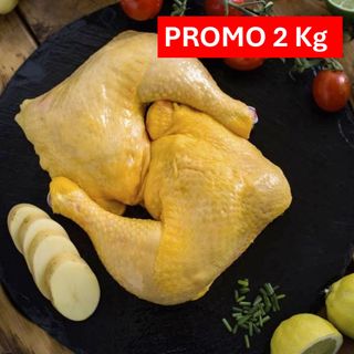 PROMO 2Kg Cuartos Pollo Amarillo
