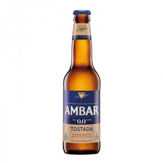 Cerveza Ambar tostada sin alcochol 0.0 (330 ml.)
