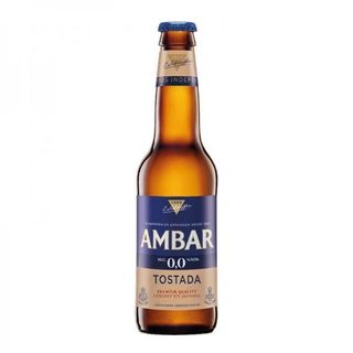 Cerveza Ambar tostada sin alcochol 0.0 (330 ml.)