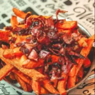 Patatas dulces con queso (H)