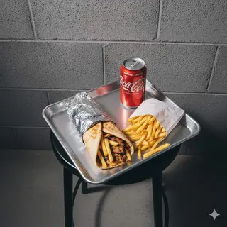 Piadina/Panino Kebab Menù Combo