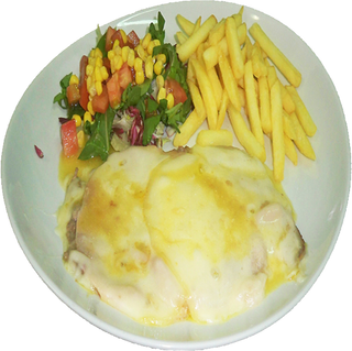 Scaloppina Valdostana con contorno