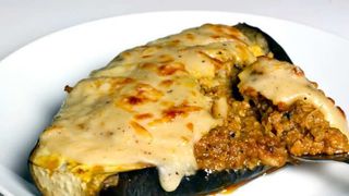Berenjena Rellena Carne