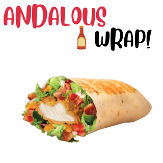Andalous Chicken Wrap