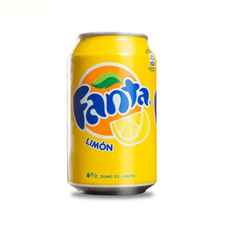 Fanta Limón lata 330ml.