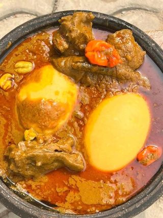 Foutou Banane Sauce Graine