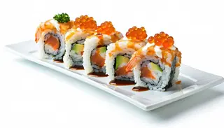 Uramaki black ebiten - 4 pezzi