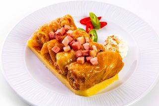 Sarmale cu mămăligă