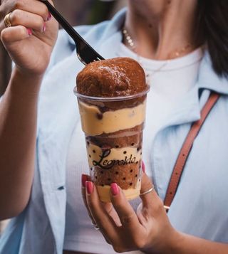 Babbasone crema di latte e pistacchio