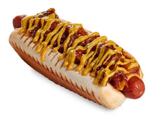 Хот дог America з баварською сосискою (230г)