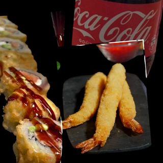 تشكيلة 16 قطعة كراتشي و 3 روبيان مخبوز ومشروب غازي 