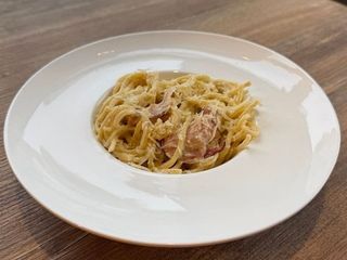 Паста Карбонара на вершках