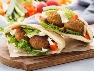 Doner kebab falafel
