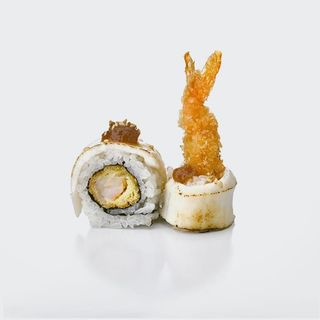 Smoked butterfish uramaki 8p.