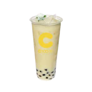 Green tea with milk