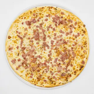 Pizza Sin Gluten Carbonara (Grande)