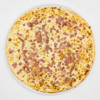 Pizza Sin Gluten Carbonara (Grande)