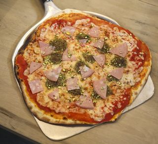 Pizza De Pistacho 33 Cm.