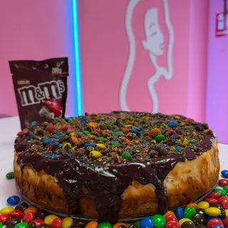 Tarta De Queso Porción Cookie Dough Mms
