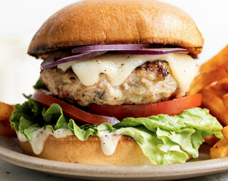 Menú  Hamburguesa grilled chick peri peri 