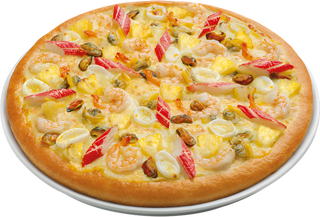 Pizza Fruit de Mer Moyenne