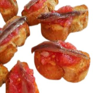 Anchoas Doble 00 Del Cantábrico Montadas En Pan Con Tomate (3 Uds.)