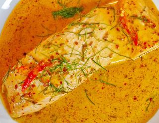 Menú Gastronómico Choo Chee De Salmón