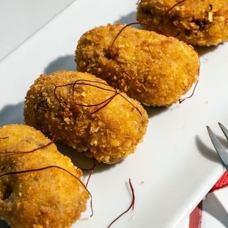 Croquetas de cecina ahumada