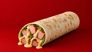 მექსიკური ჰოთ-დოგი ლავაში ყველის სოუსით/hot-dog lavash with cheese sauce