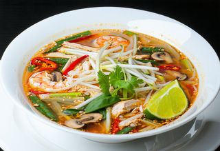 Zupa Thai Way z krewetkami