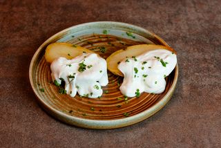 Cartof copt  cu crema de branza