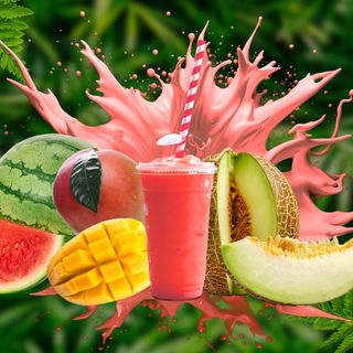 Zumo de melon, sandía y mango