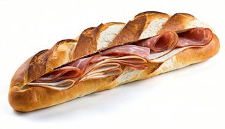 Panino con fettine di carne